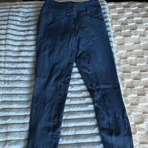 Romfh Isabella Full Grip Silicone Full Seat Breech "Graphite" Size 24R